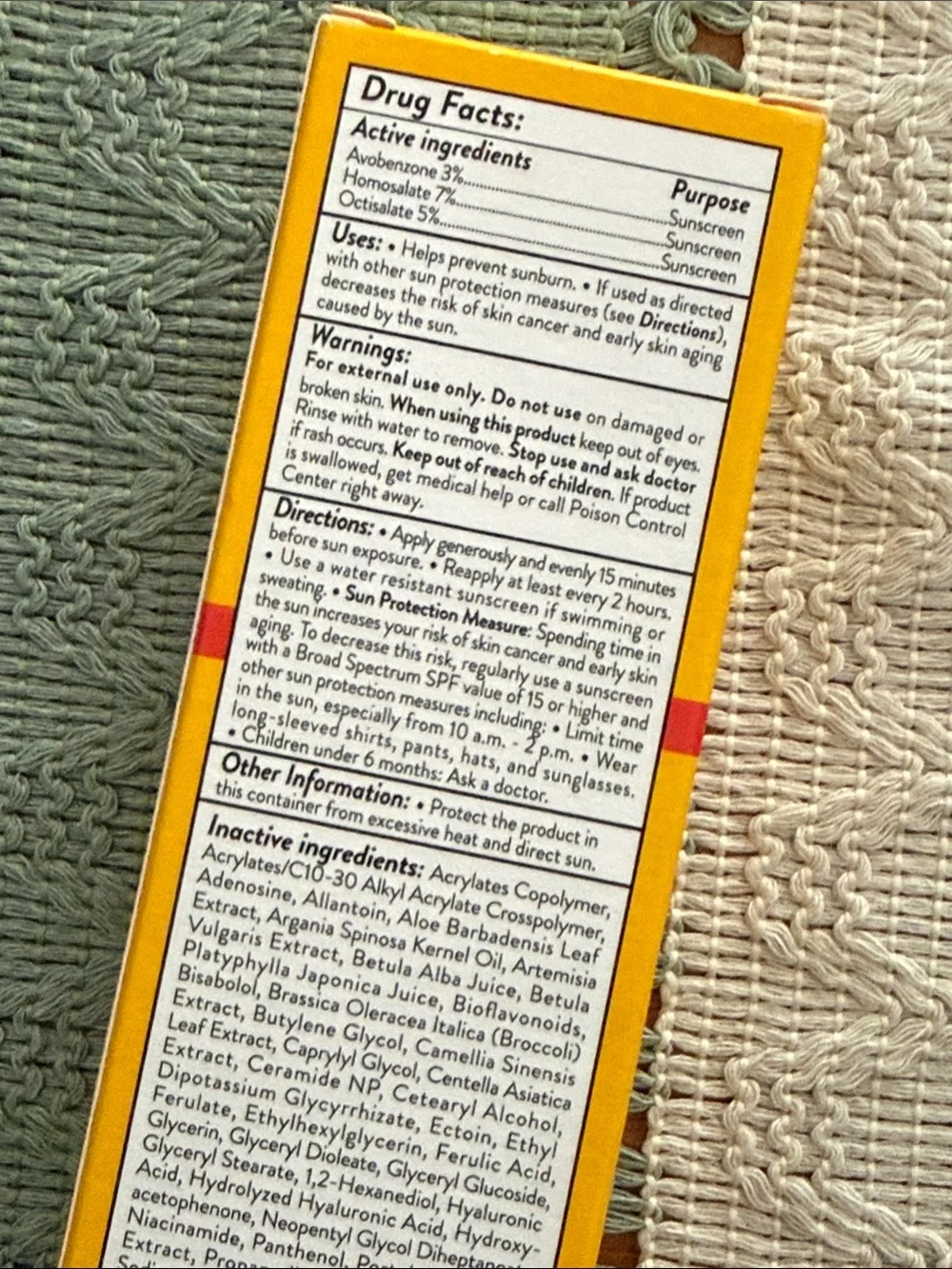 Peach & Lily Beam Blocker Invisible Sunscreen SPF 30 - Yellow